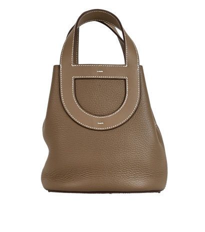 In-The-Loop 18 In Taurillon Clemence Etoupe, £5,500, Handbags, Taupe, Leather, Front view